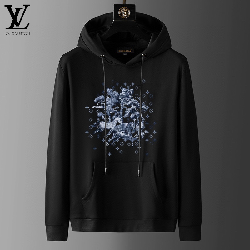 Louis Vuitton Hoodie Cotton M-l-xl