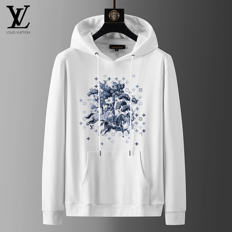 Louis Vuitton Hoodie Cotton M-l-xl