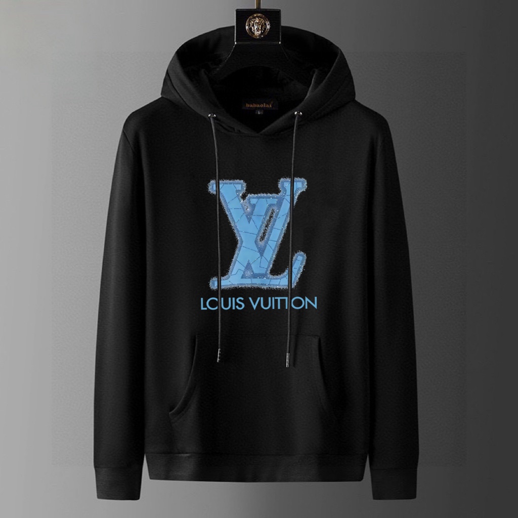 Louis Vuitton Hoodie Cotton M-l-xl