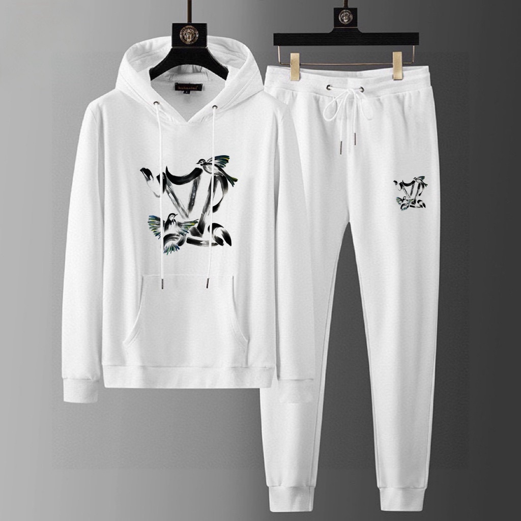 Louis Vuitton Hoodie Cotton M-l-xl