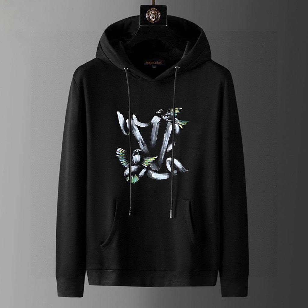 Louis Vuitton Hoodie Cotton M-l-xl