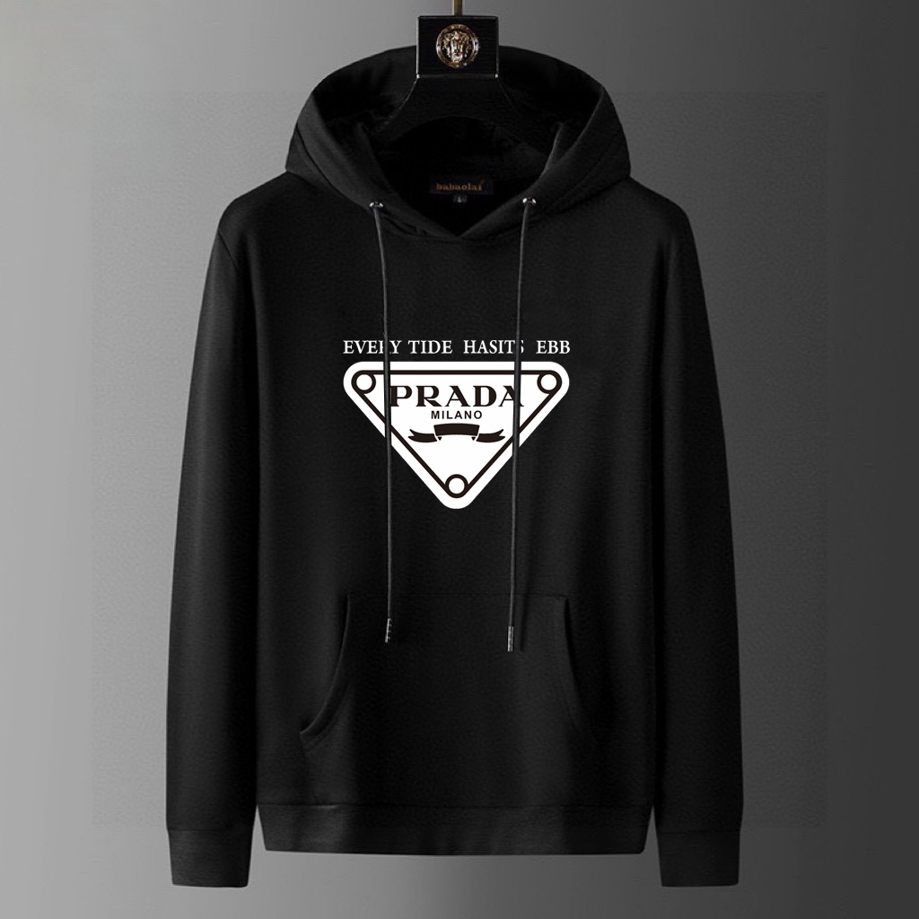 Prada Hoodie Cotton M-xl