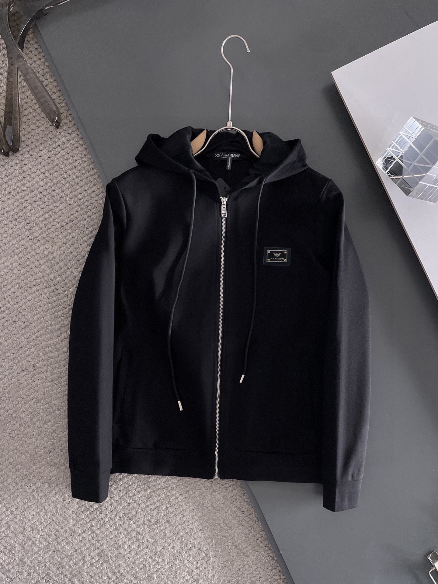 Armani Hoodie Cotton M-xl
