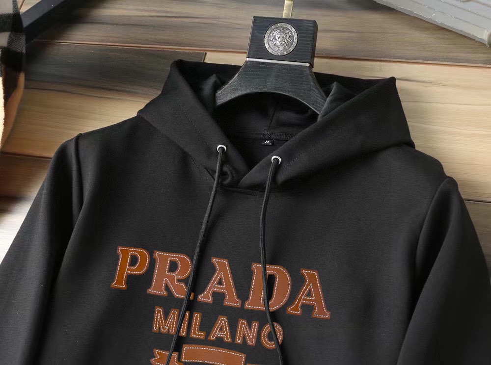 Prada Basic Clothing Fleece Lined M-xl