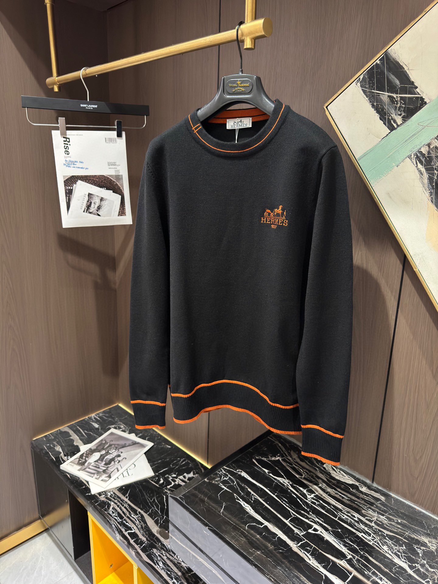 Hermès Basic Clothing Wool M-l-xl