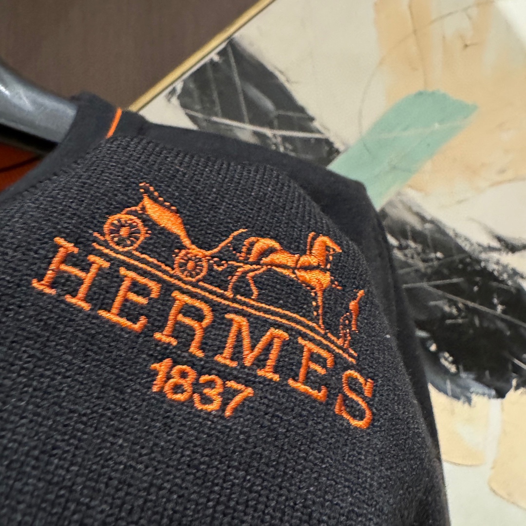 Hermès Basic Clothing Wool M-l-xl