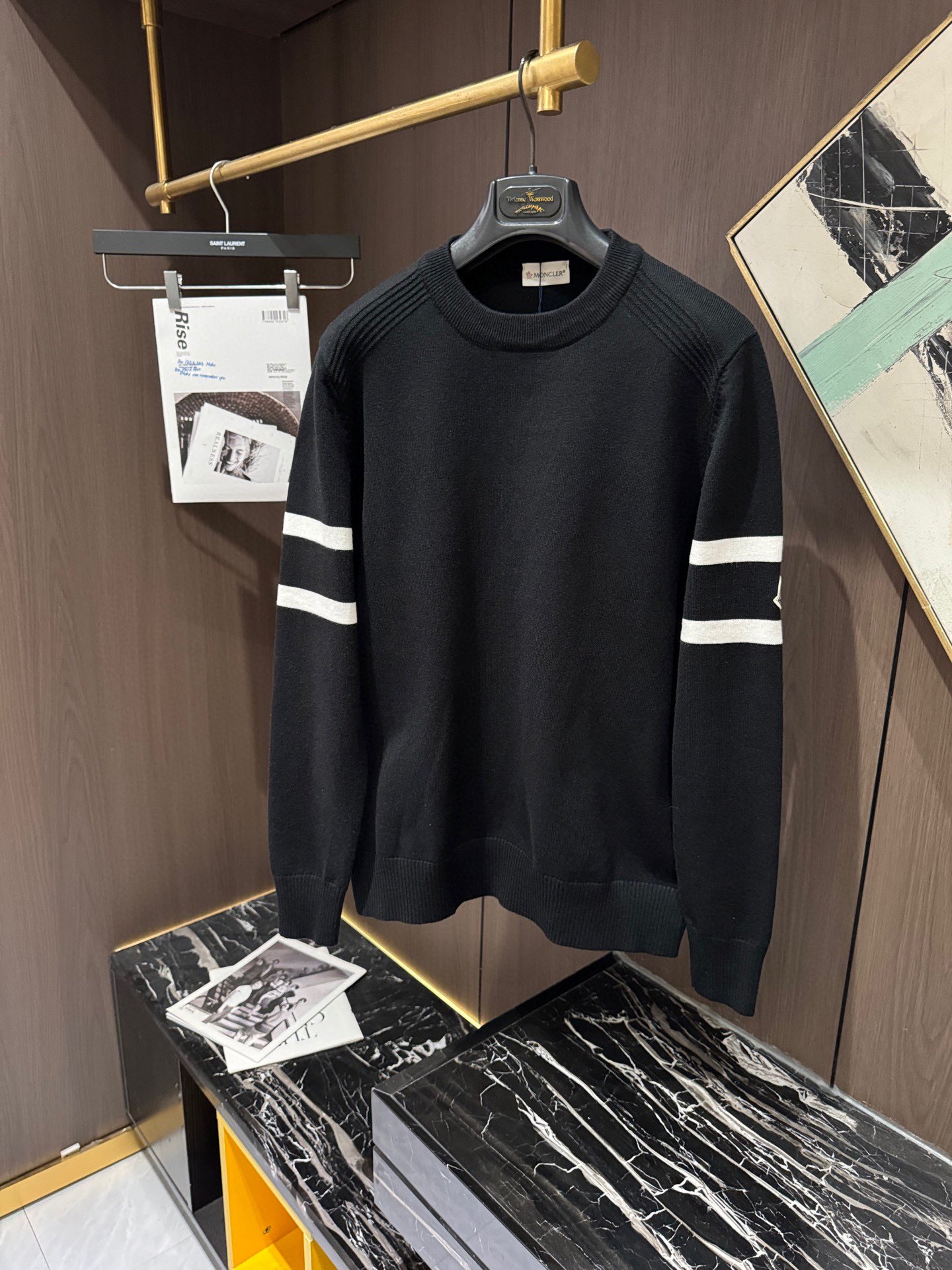 Moncler Basic Clothing Wool M-l-xl