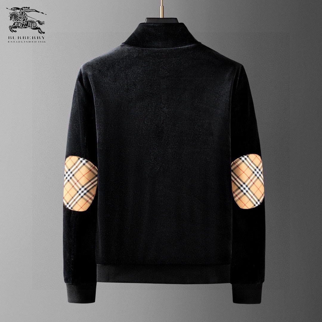 Burberry Basic Clothing Cotton Fleece Lined M-l-xl