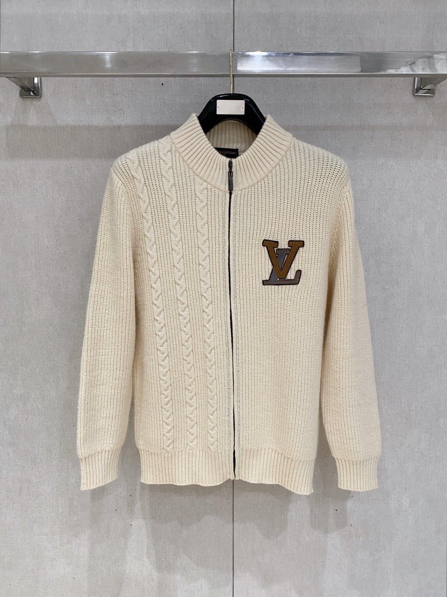 Louis Vuitton Basic Clothing Wool Printed M-l-xxxl