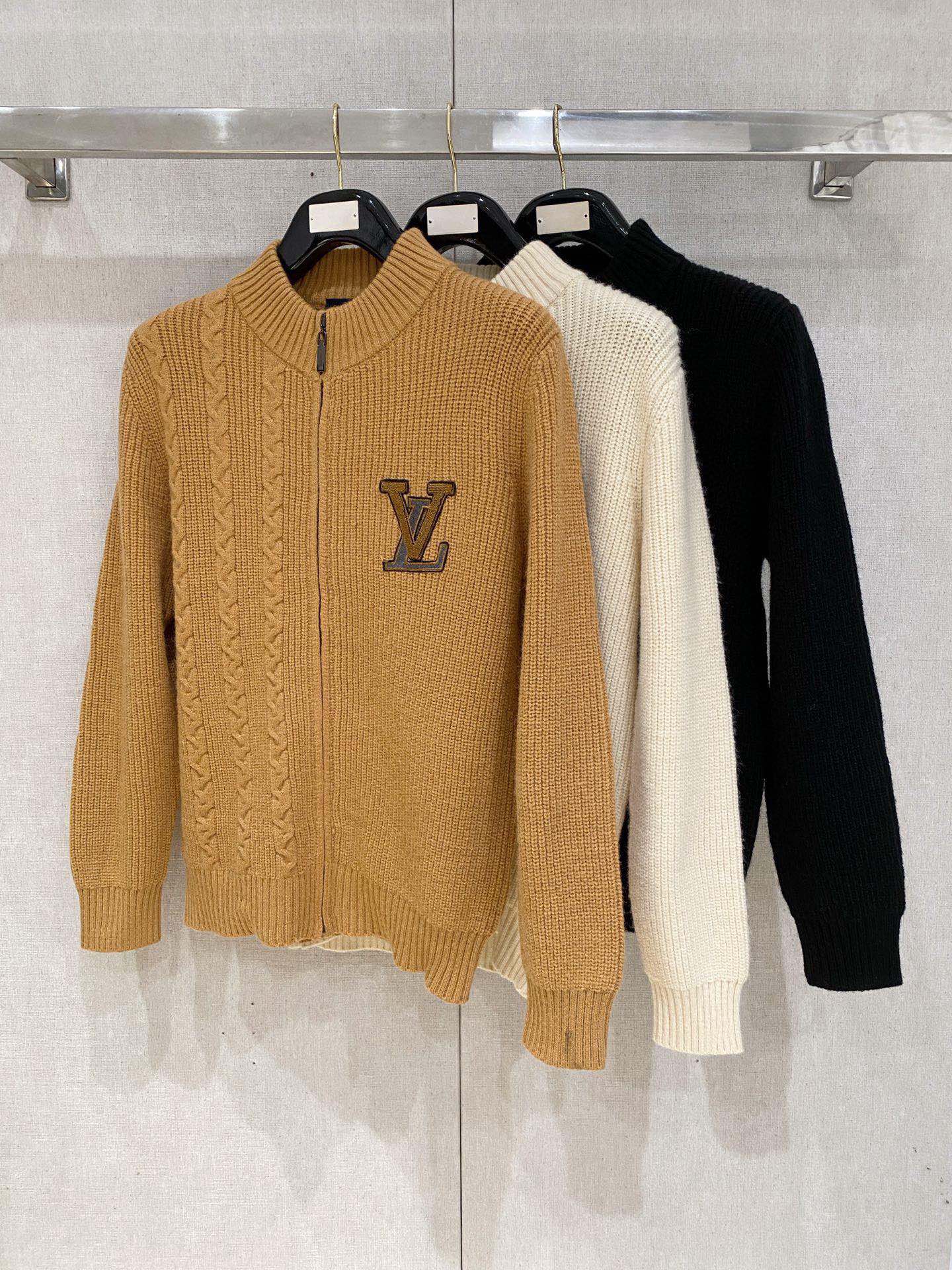 Louis Vuitton Basic Clothing Wool Printed M-l-xxxl