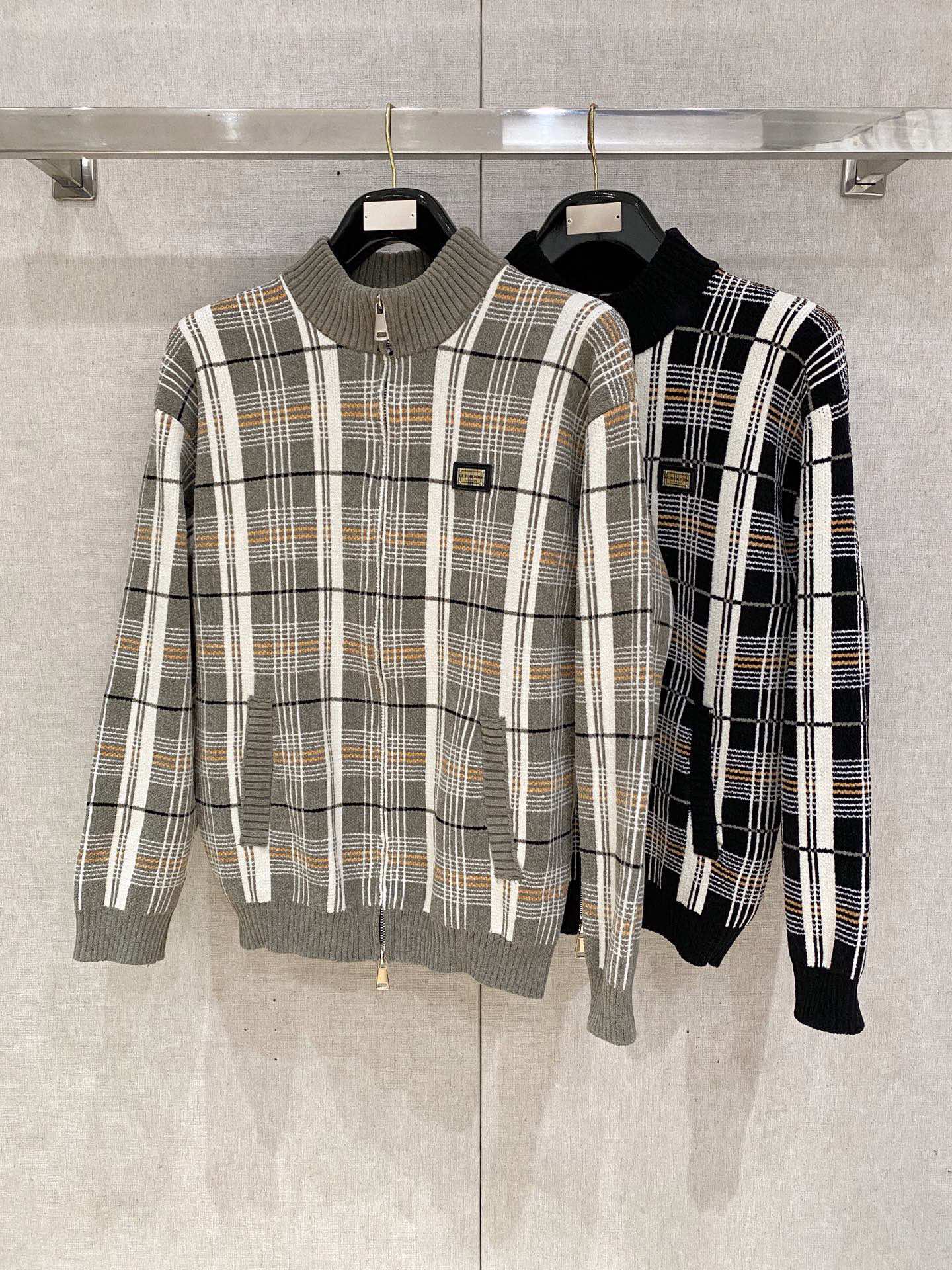 Burberry Basic Clothing Wool Printed M-l-xxxl