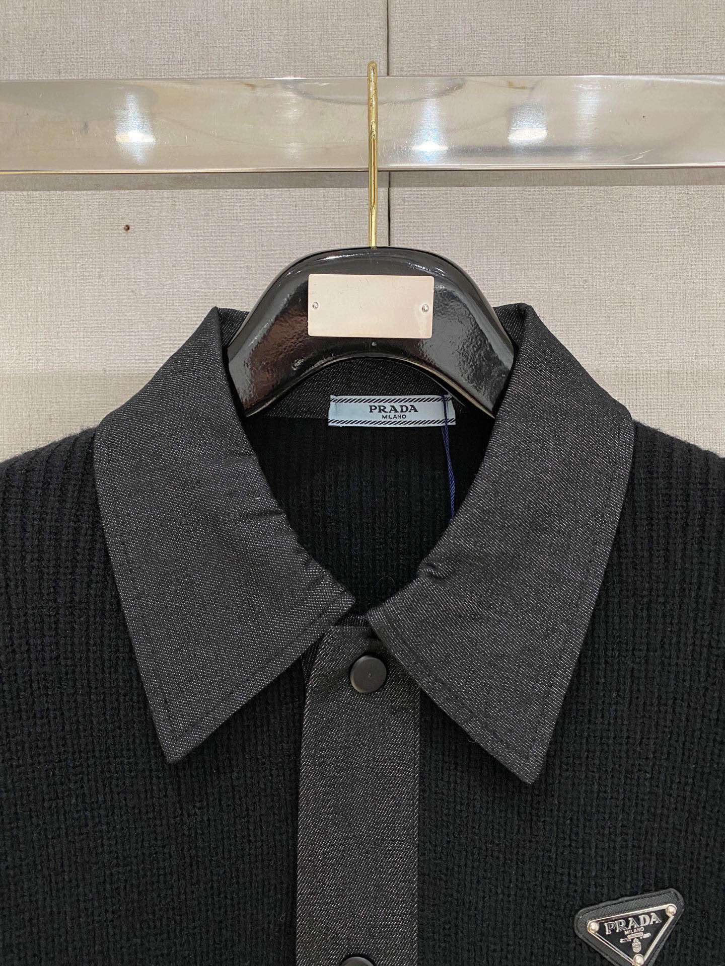 Prada Basic Clothing Wool Printed M-l-xxxl