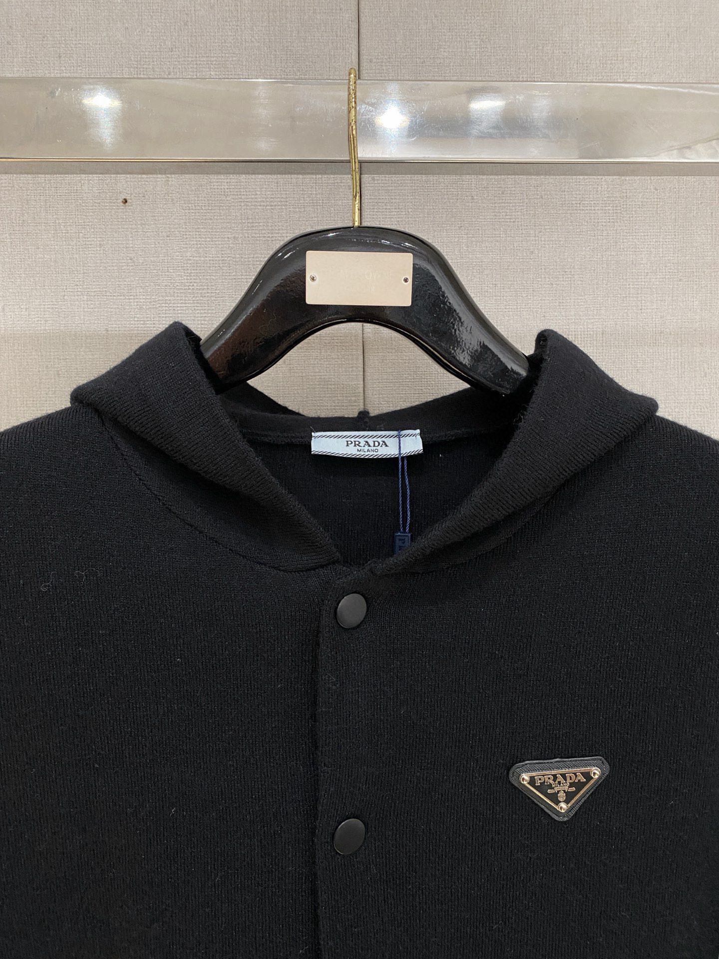 Prada Basic Clothing Wool Printed M-l-xxxl