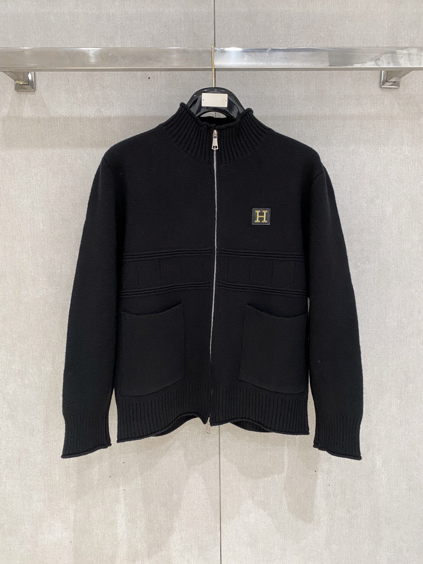 Hermès Basic Clothing Wool Printed M-l-xxxl