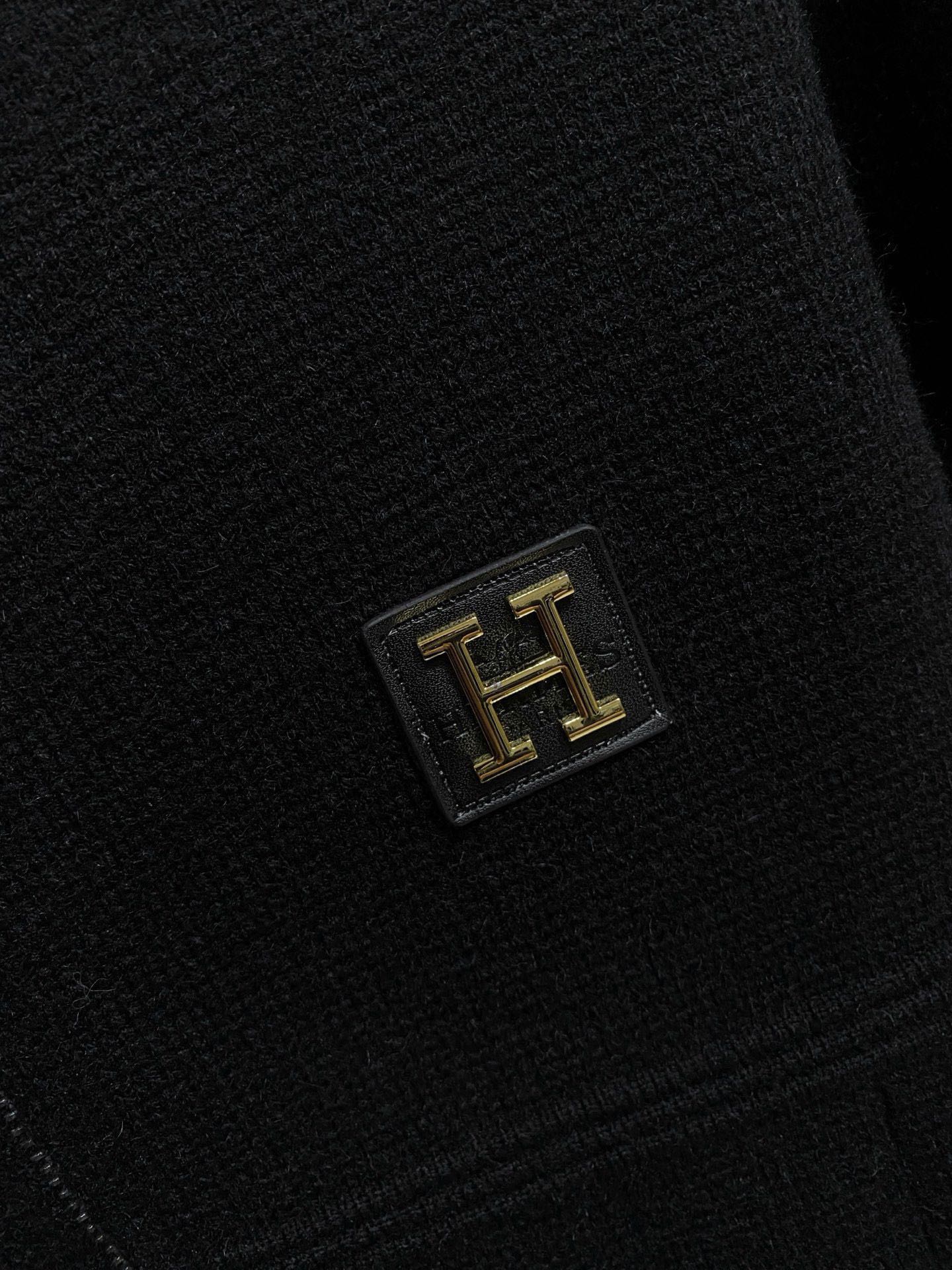 Hermès Basic Clothing Wool Printed M-l-xxxl