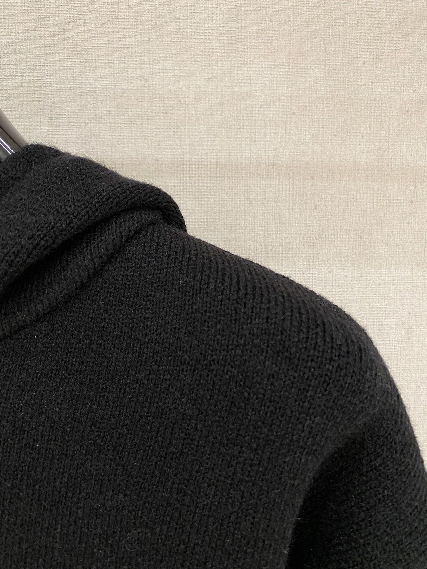Moncler Basic Clothing Wool Printed M-l-xxxl