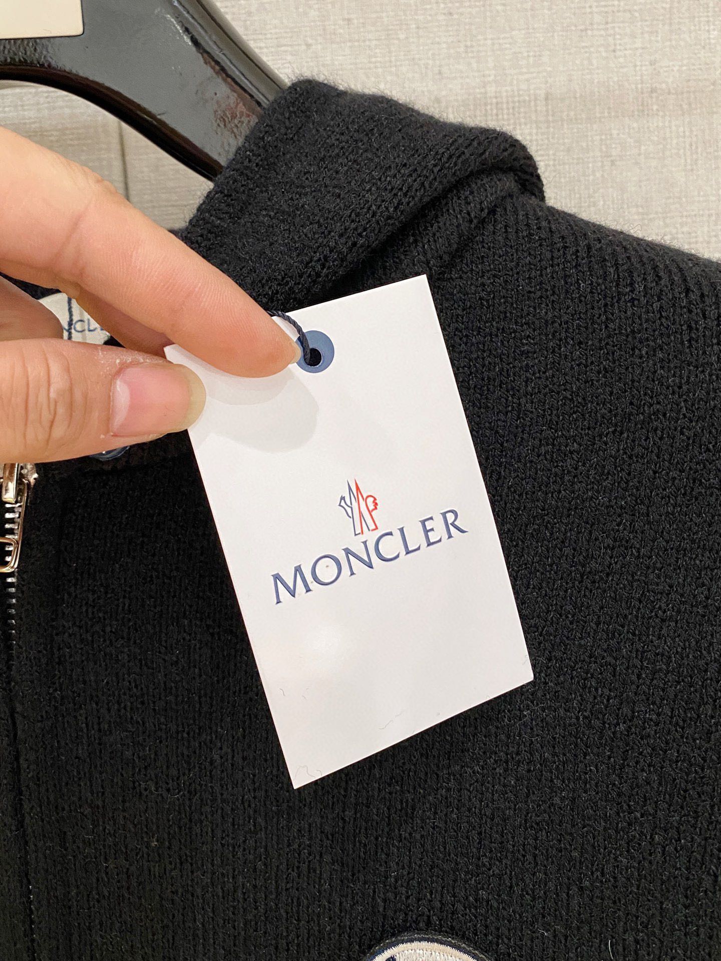 Moncler Basic Clothing Wool Printed M-l-xxxl