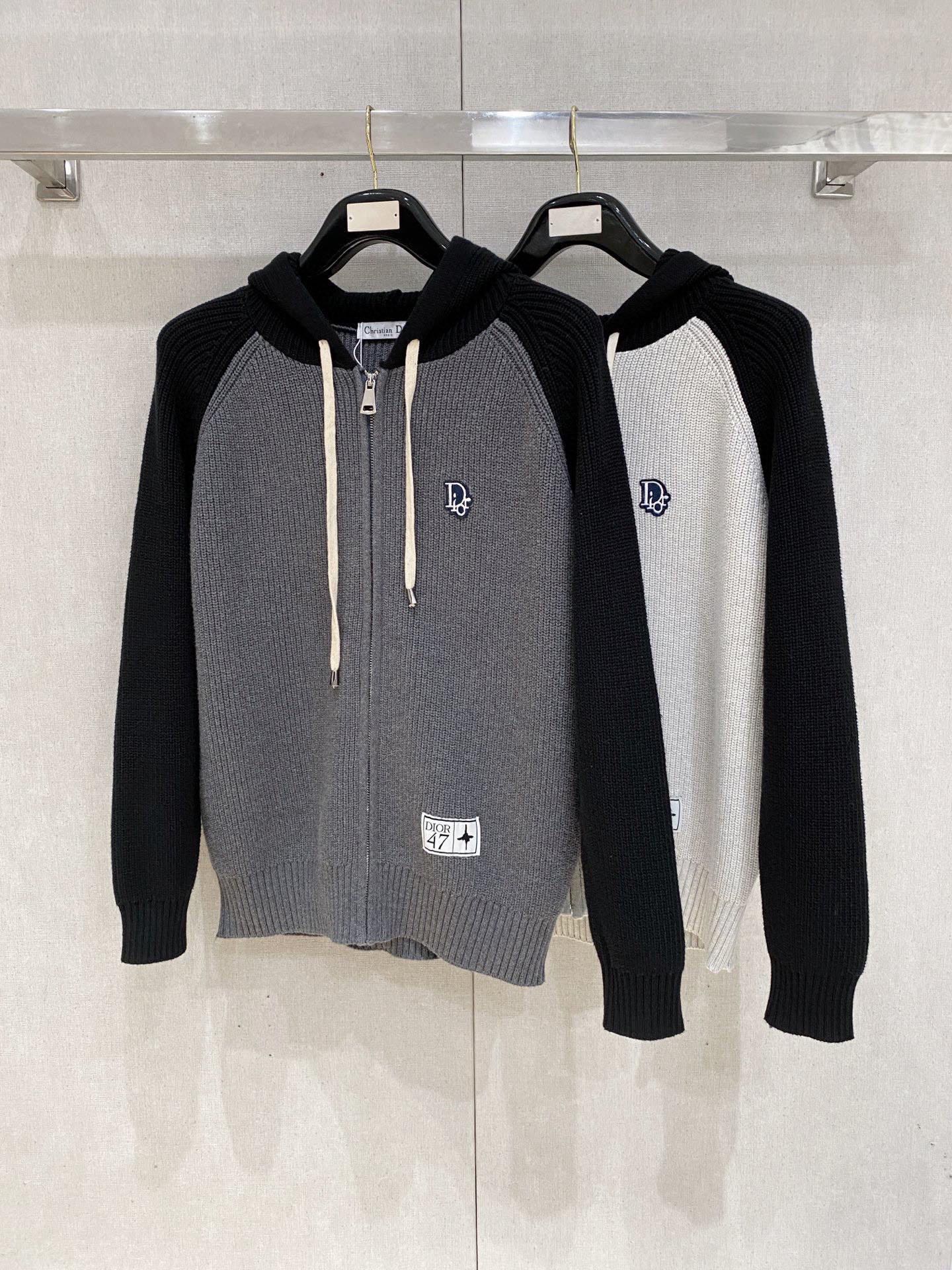 Dior Basic Clothing Wool Printed M-l-xxxl