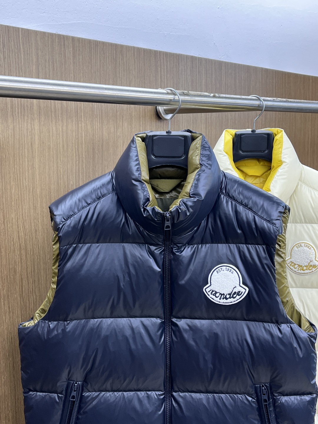 Moncler Male Down Vest Goose Down Slim Fit S-m-l
