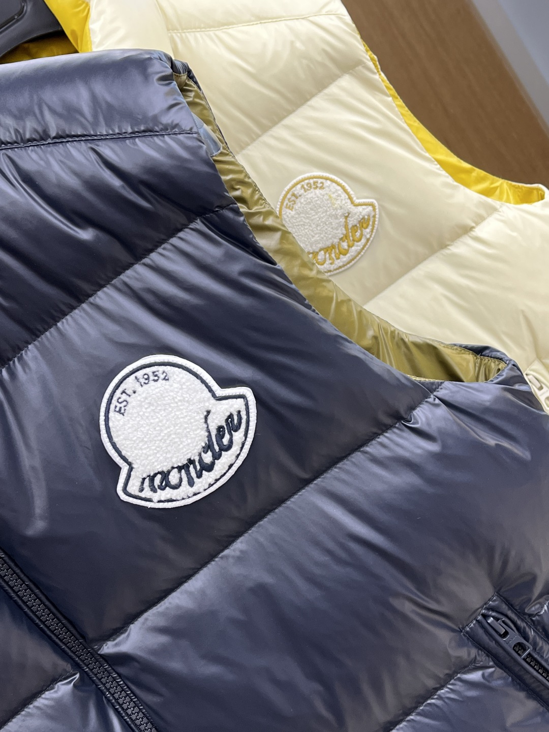 Moncler Male Down Vest Goose Down Slim Fit S-m-l