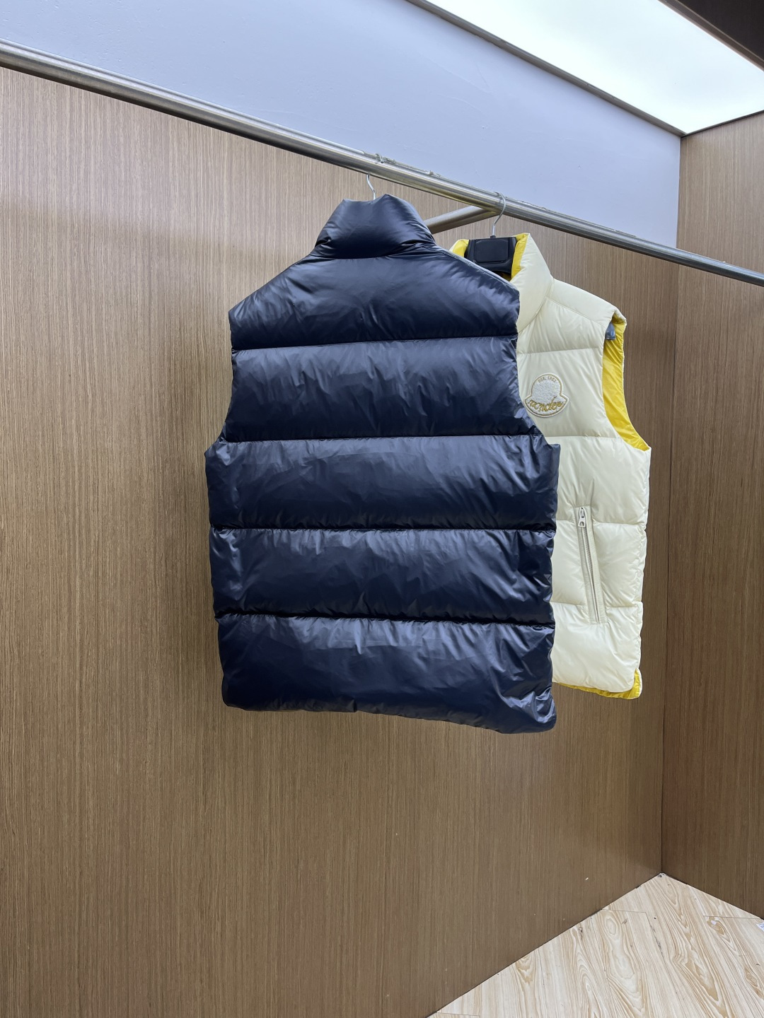 Moncler Male Down Vest Goose Down Slim Fit S-m-l