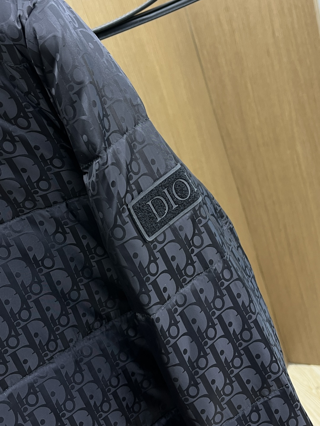 Dior Down Jacket White Duck Down