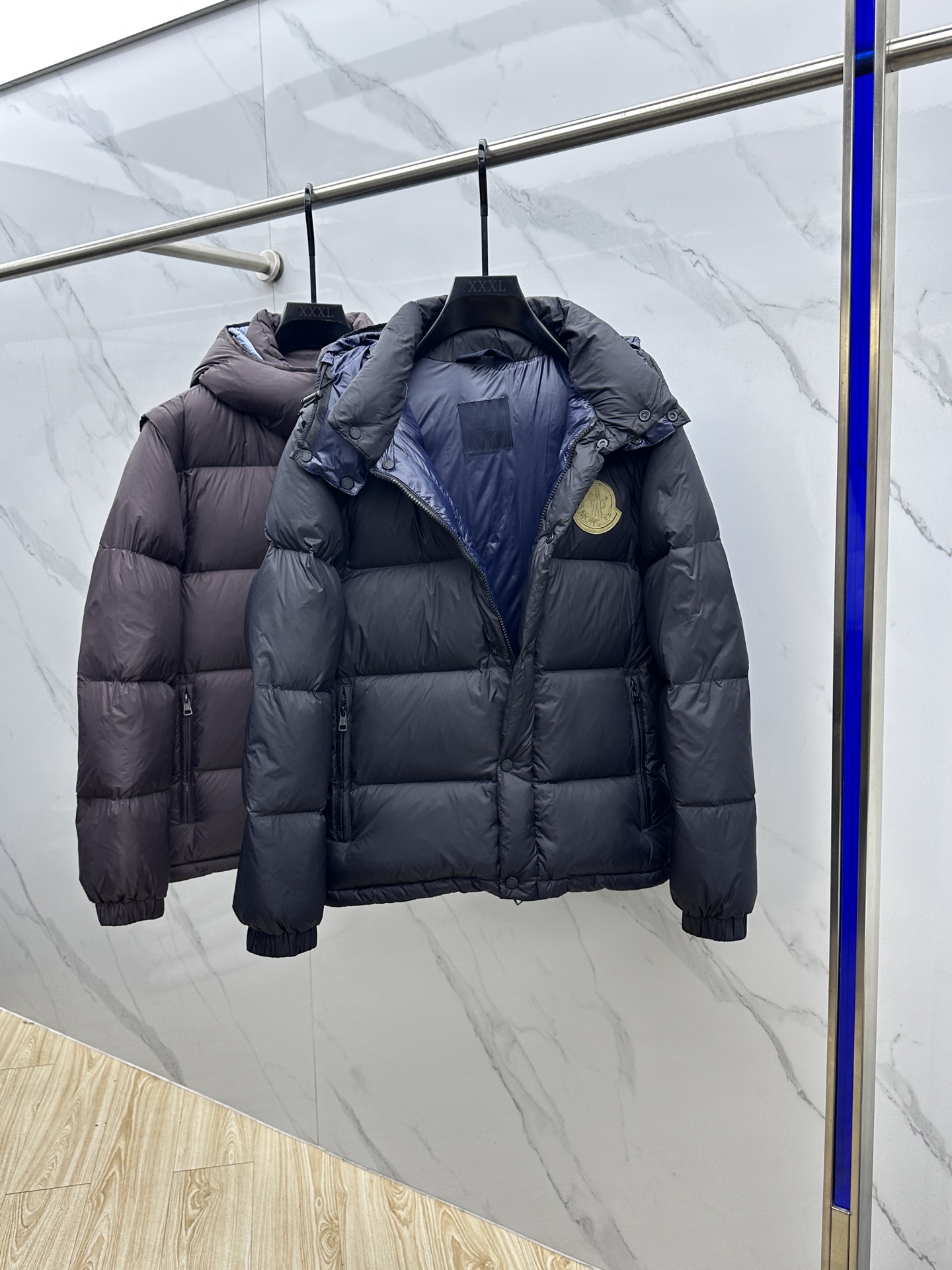 Moncler Male Down Jacket Goose Down Hooded S-m-l