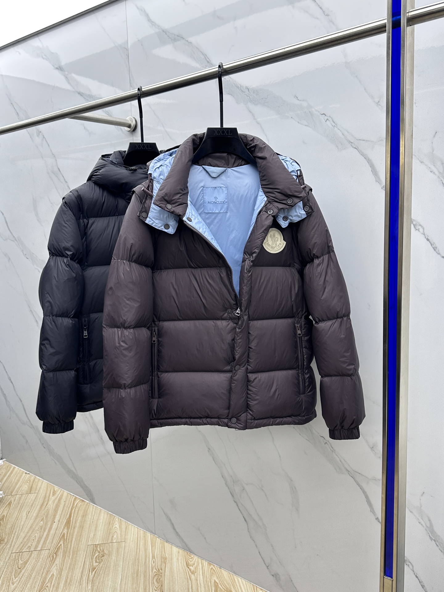 Moncler Male Down Jacket Goose Down Hooded S-m-l