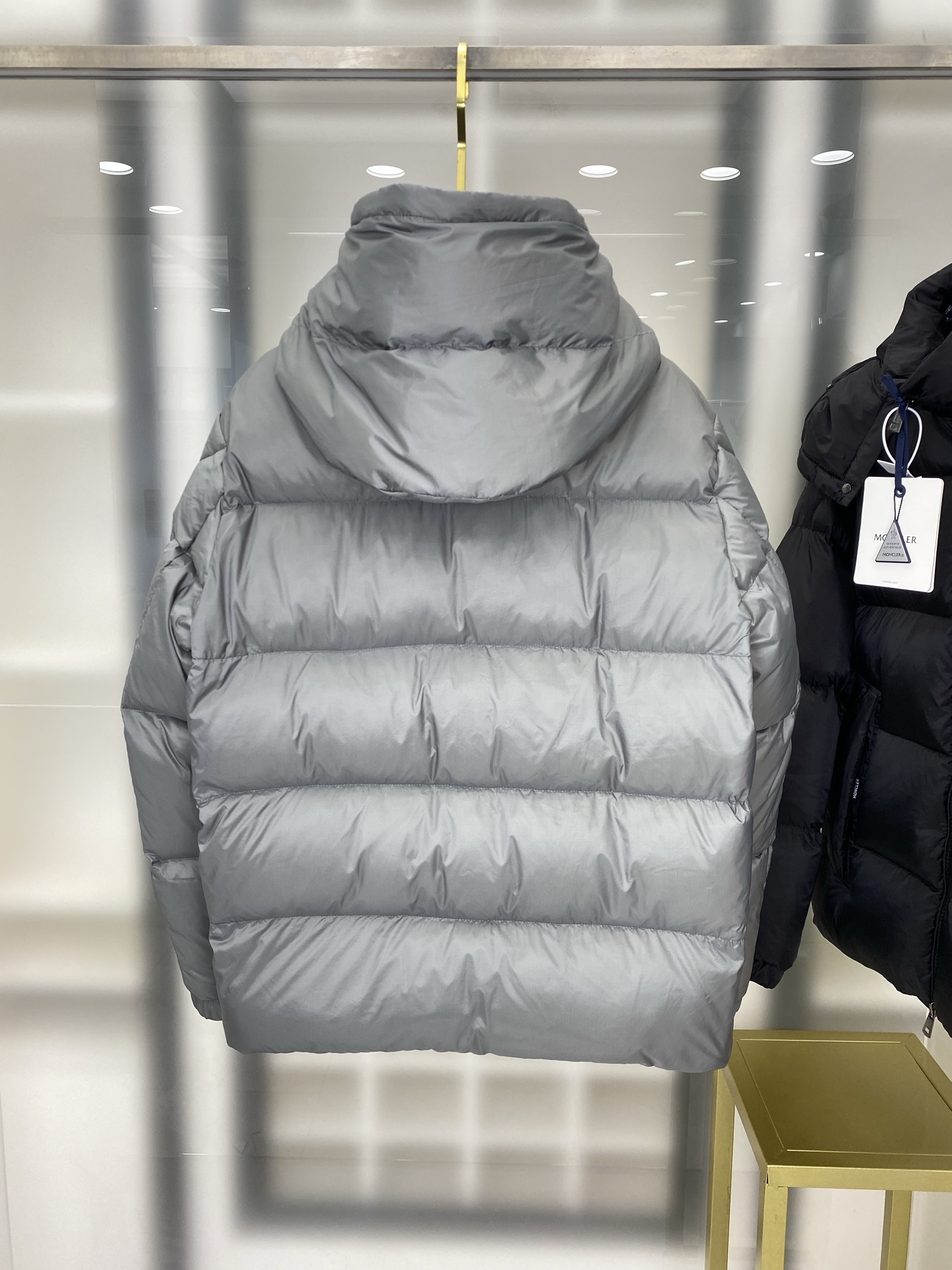 Moncler Couple Down Jacket Black Couple Style M-l-xl