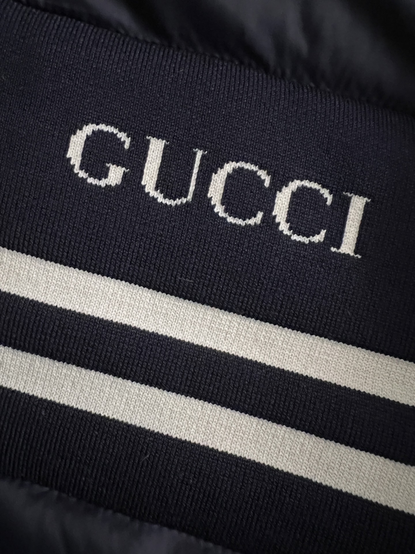 Gucci Down Jacket White Duck Down