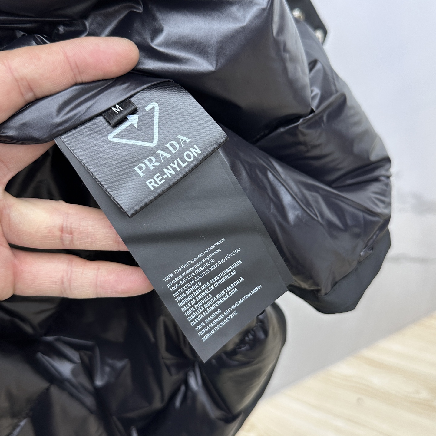 Prada Male Down Jacket Hooded M-l-xxl