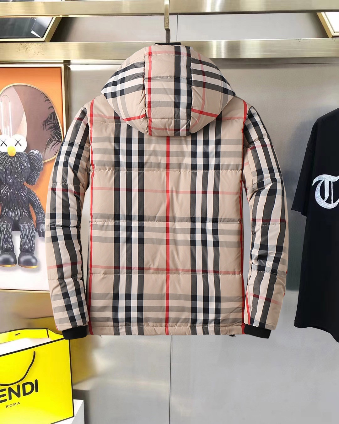 Burberry Down Jacket Goose Down M-xl