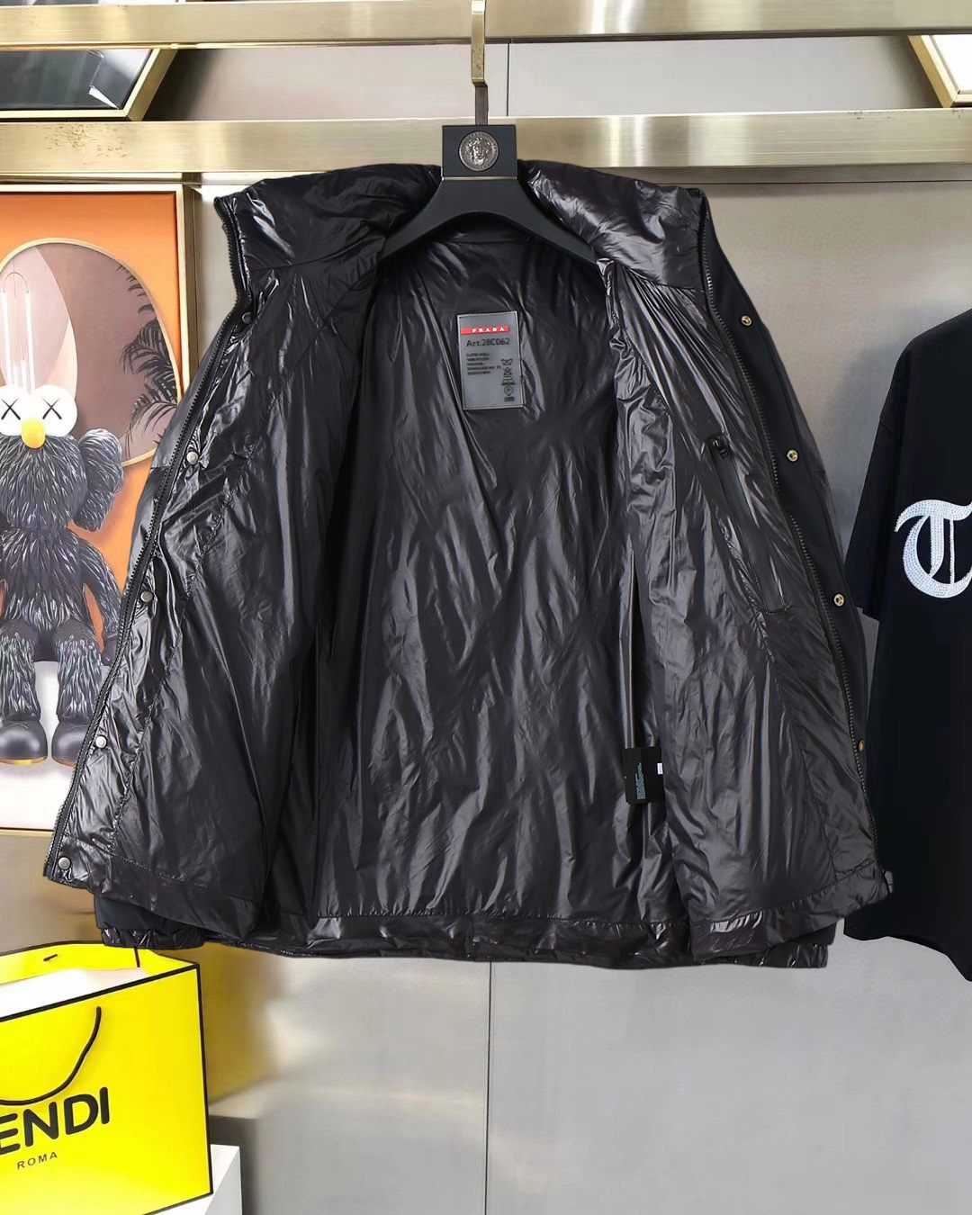 Prada Down Jacket Goose Down M-xl