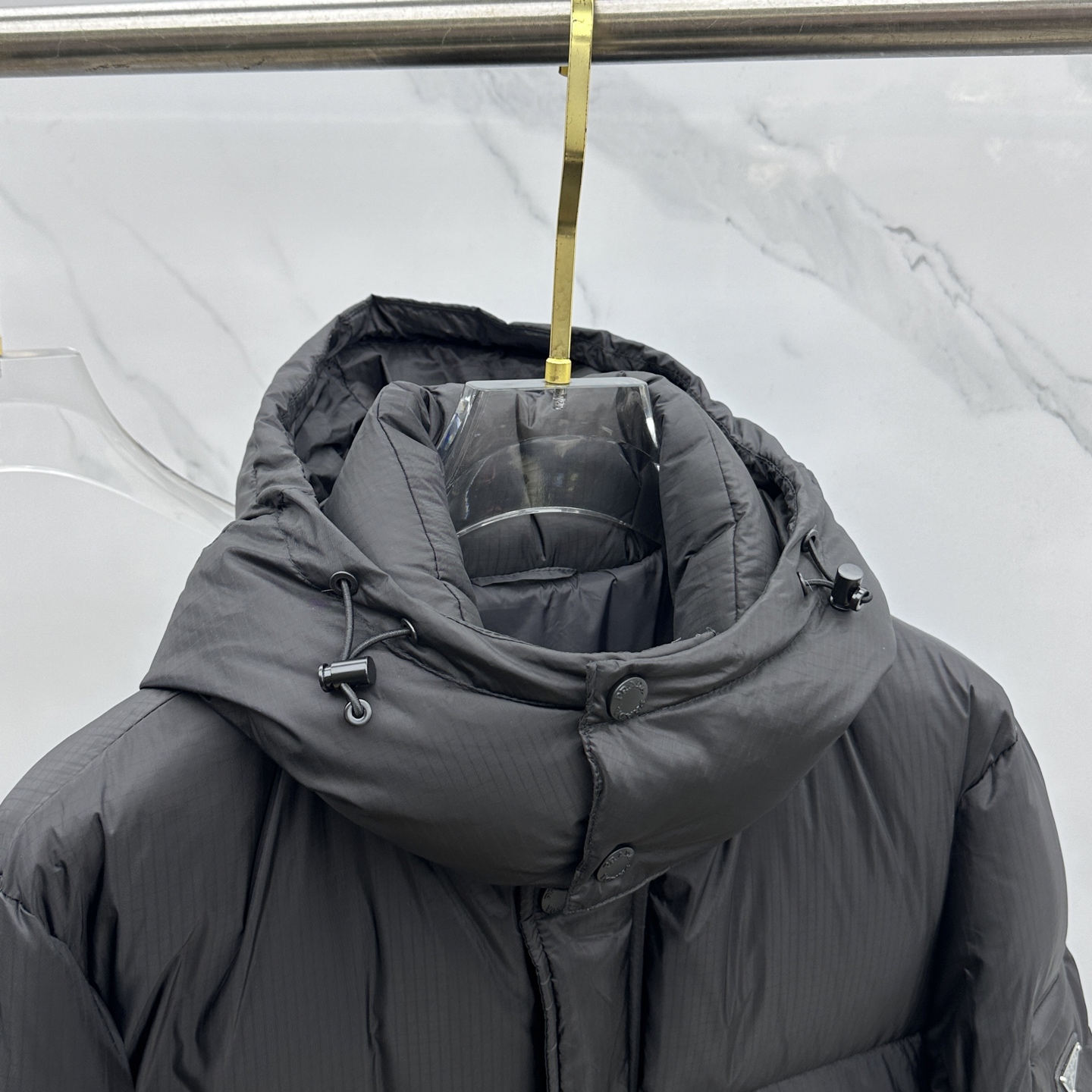 Prada Male Down Jacket Goose Down Hooded S-l