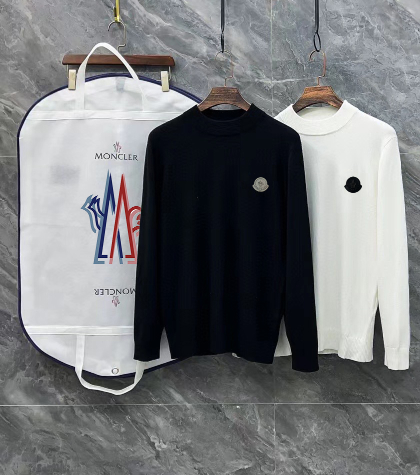 Moncler Female Basic Clothing Wool Black M-l-xl