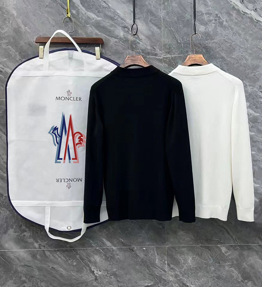 Moncler Female Basic Clothing Wool Black M-l-xl