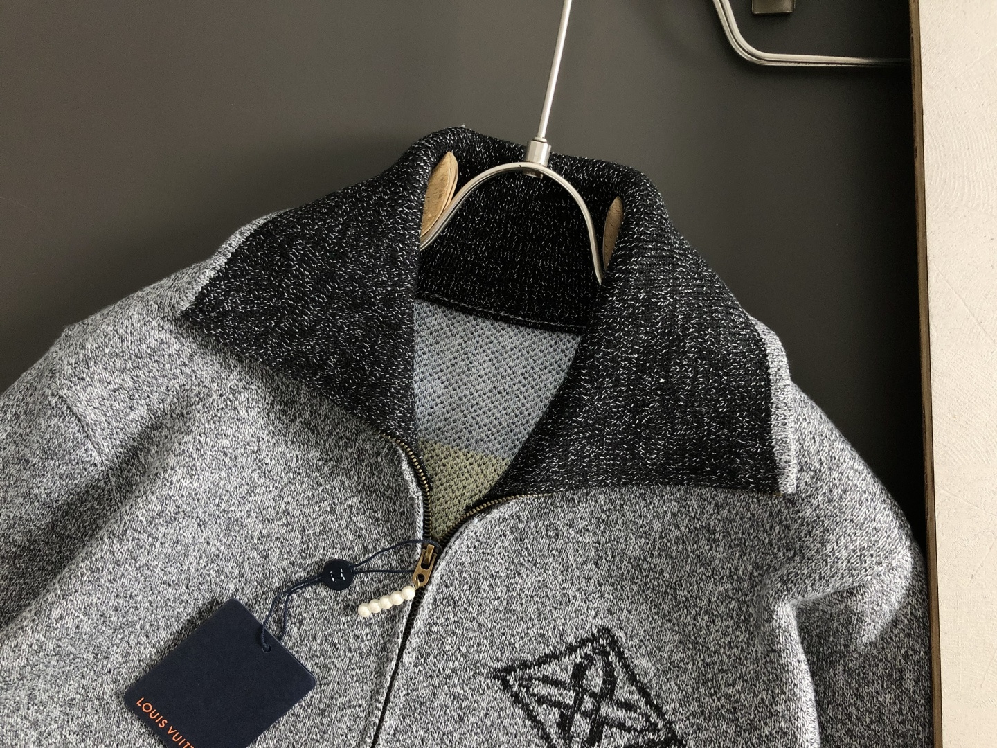Loro Piana Hoodie Knitted Gray Hooded M-l-xxxl