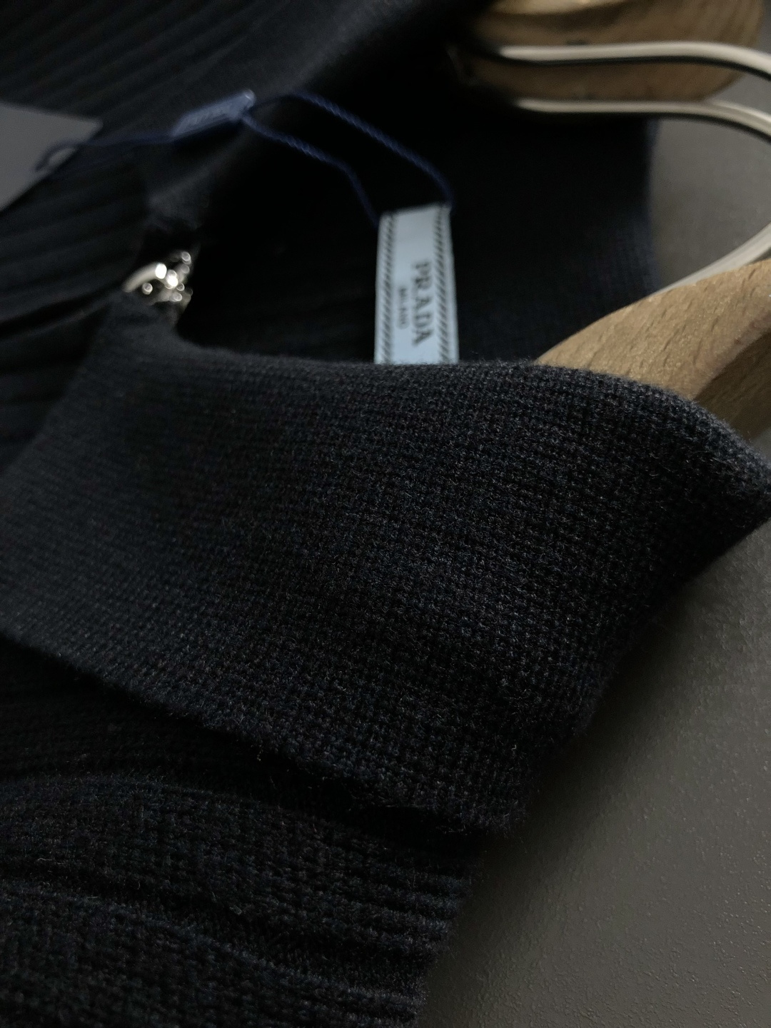 Prada Jeans Knitted Black Striped M-l-xxxl