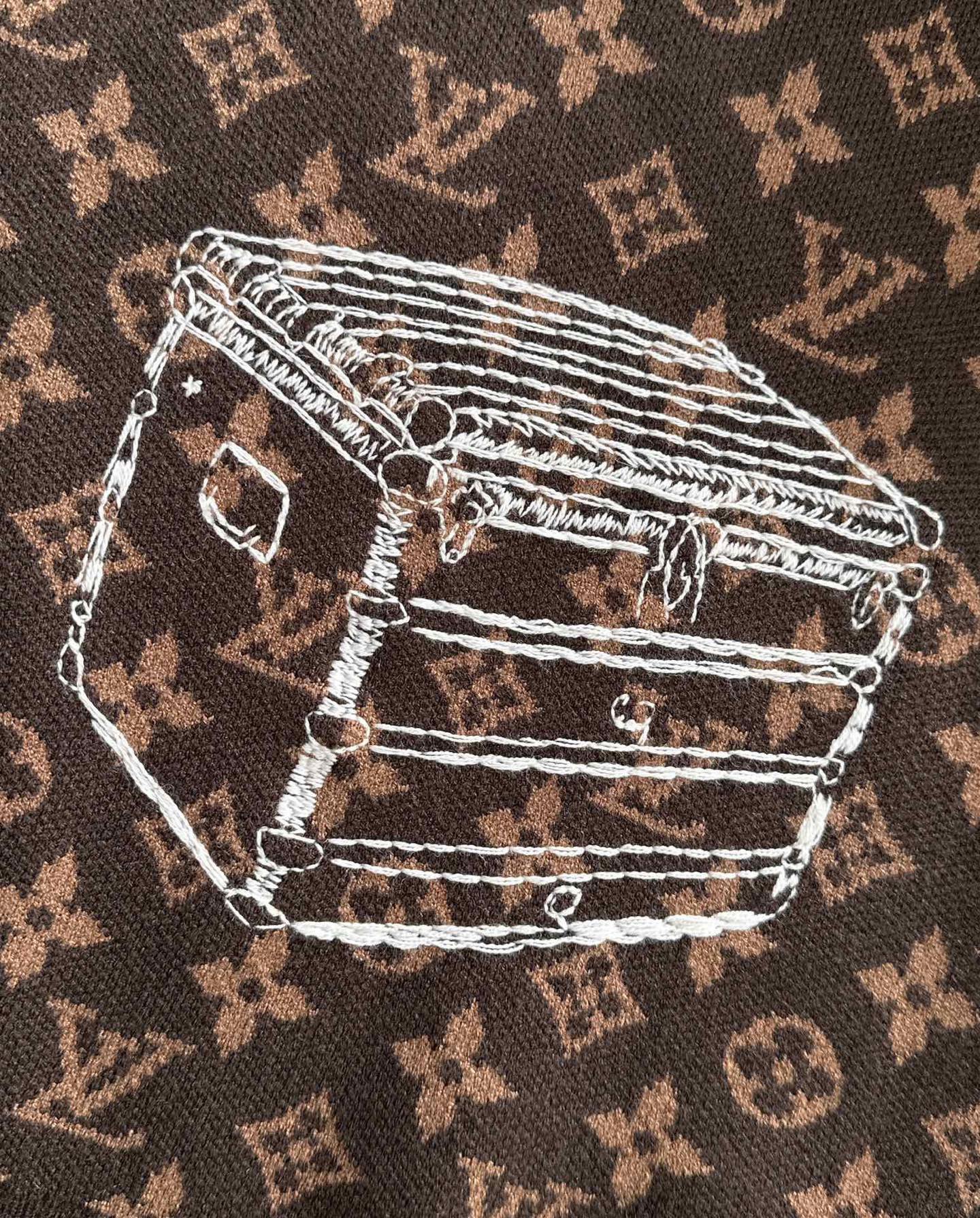 Louis Vuitton Basic Clothing Wool Brown S-xl
