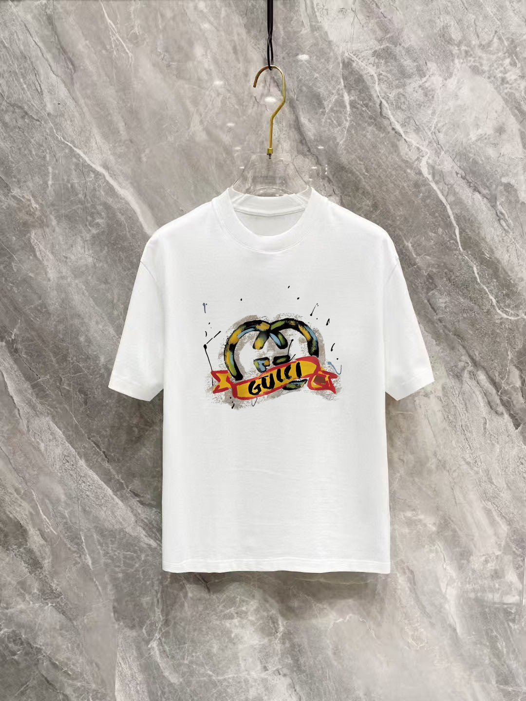 Gucci Basic Clothing Cotton Black Printed S-m-l-xl-xxl