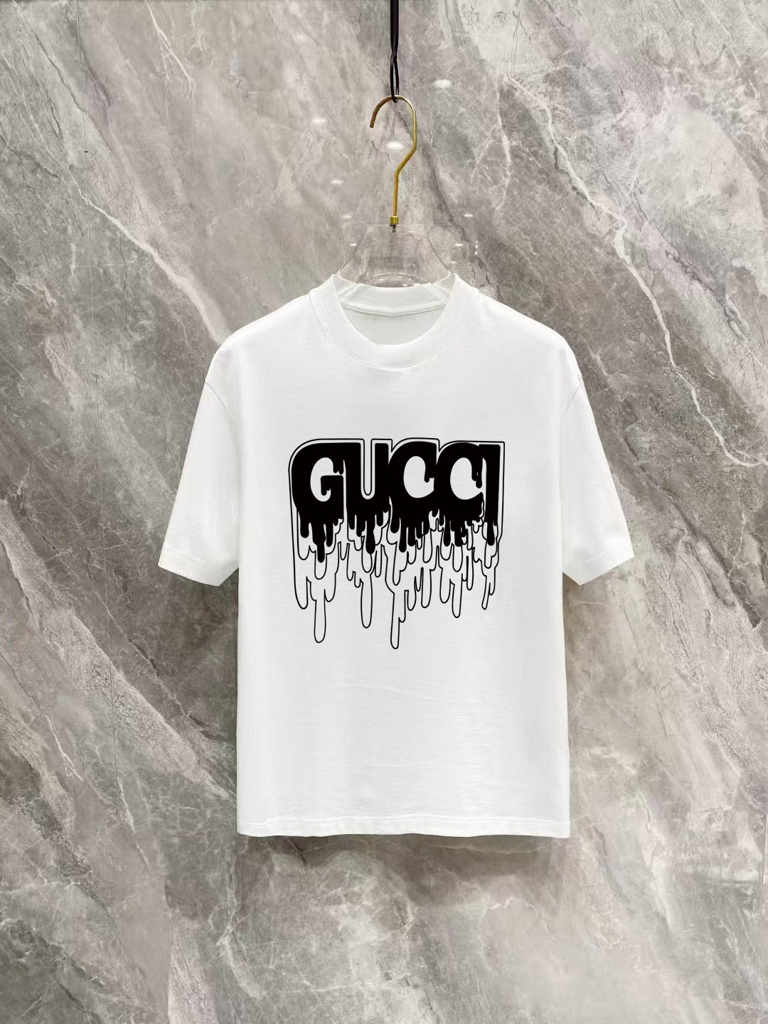 Gucci Basic Clothing Cotton Black Printed S-m-l-xl-xxl