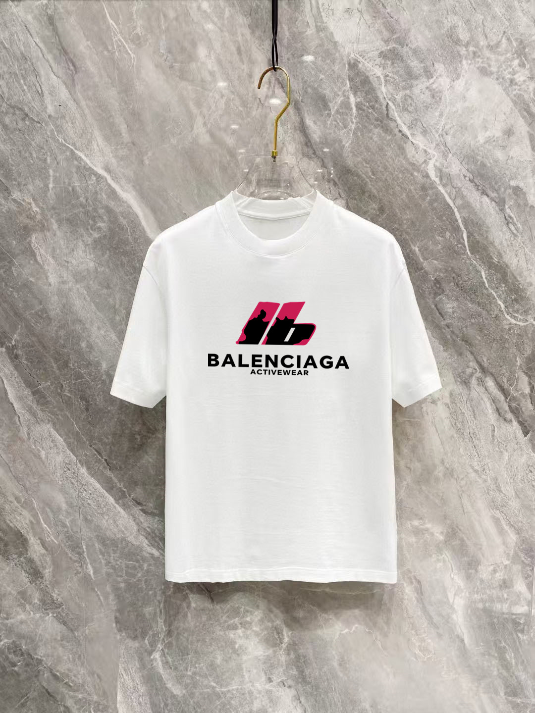 Balenciaga Basic Clothing Cotton Black Printed S-m-l-xl-xxl