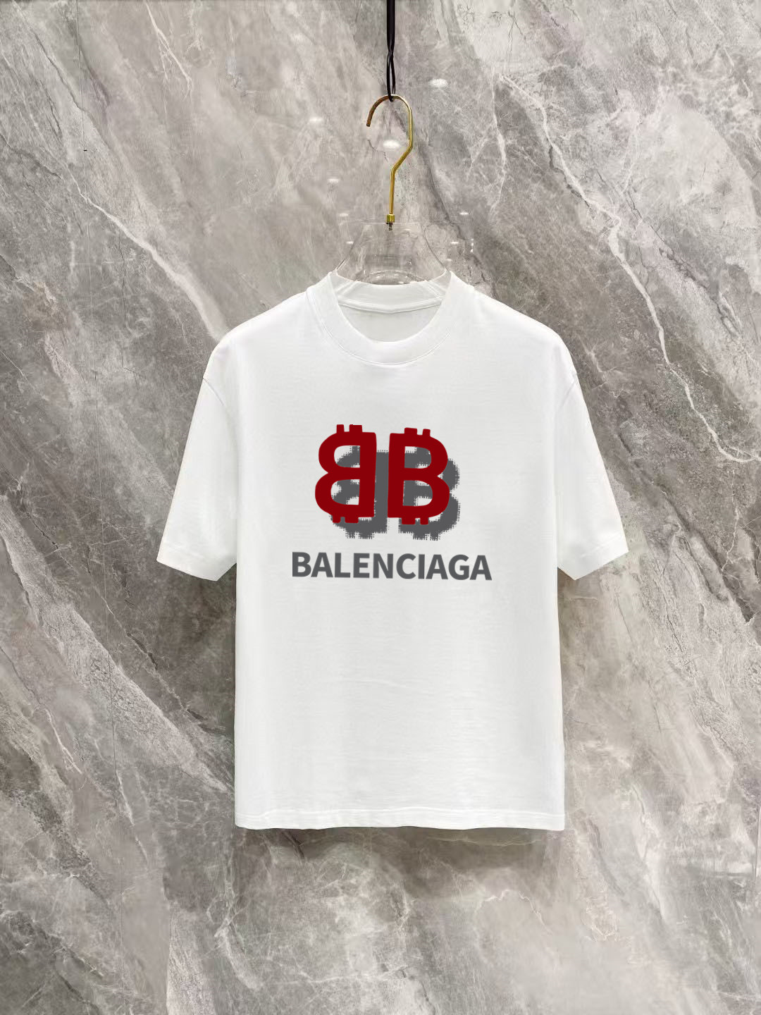 Balenciaga Basic Clothing Cotton Black Printed S-m-l-xl-xxl