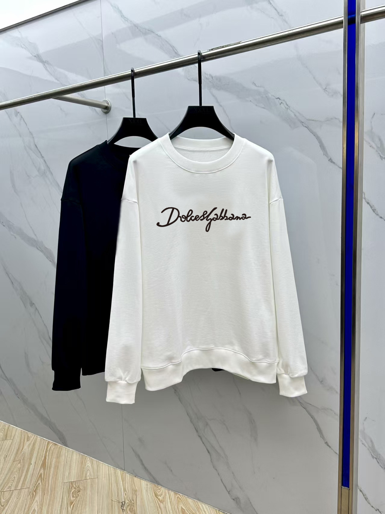 Dolcegabbana Couple Hoodie Cotton Black Printed M-l-xl