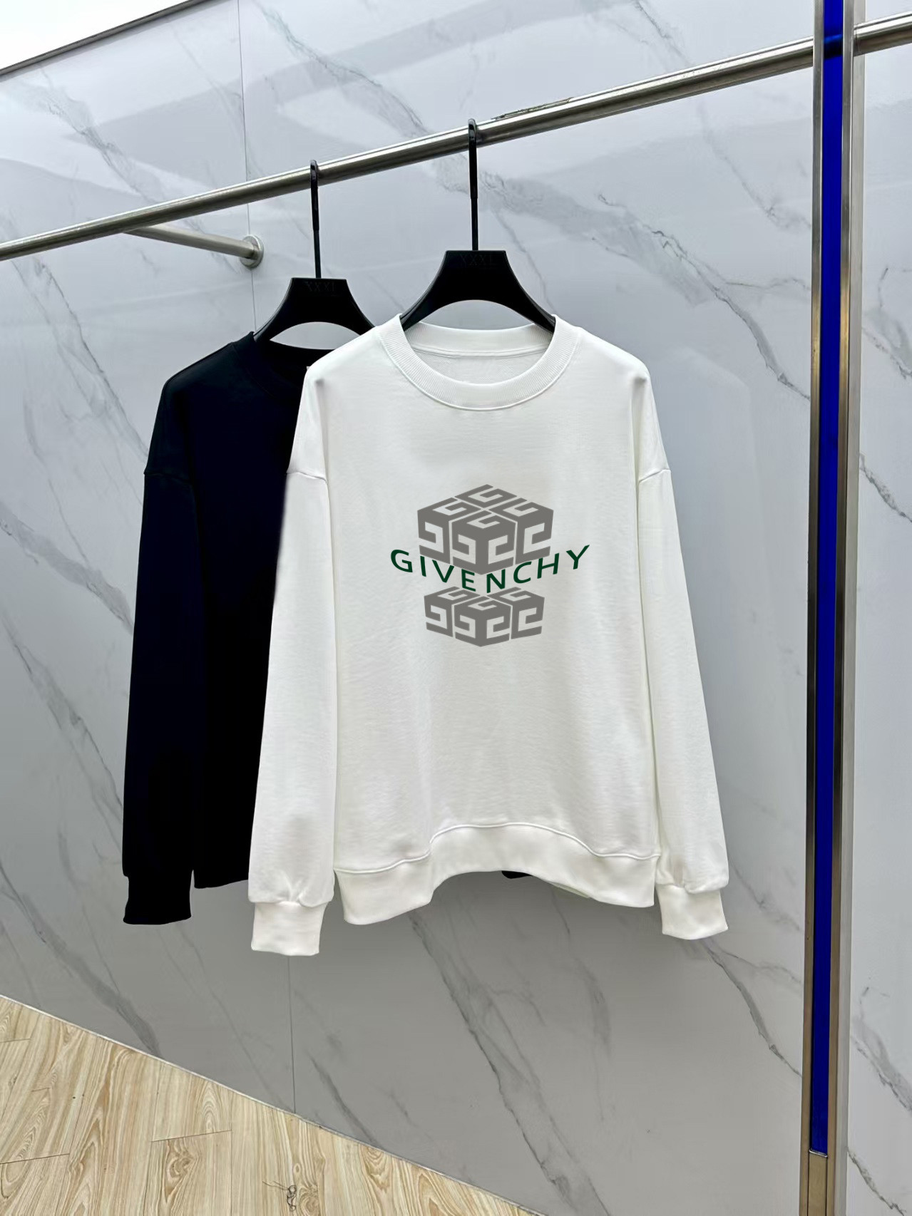 Givenchy Couple Hoodie Cotton Black Printed M-l-xl