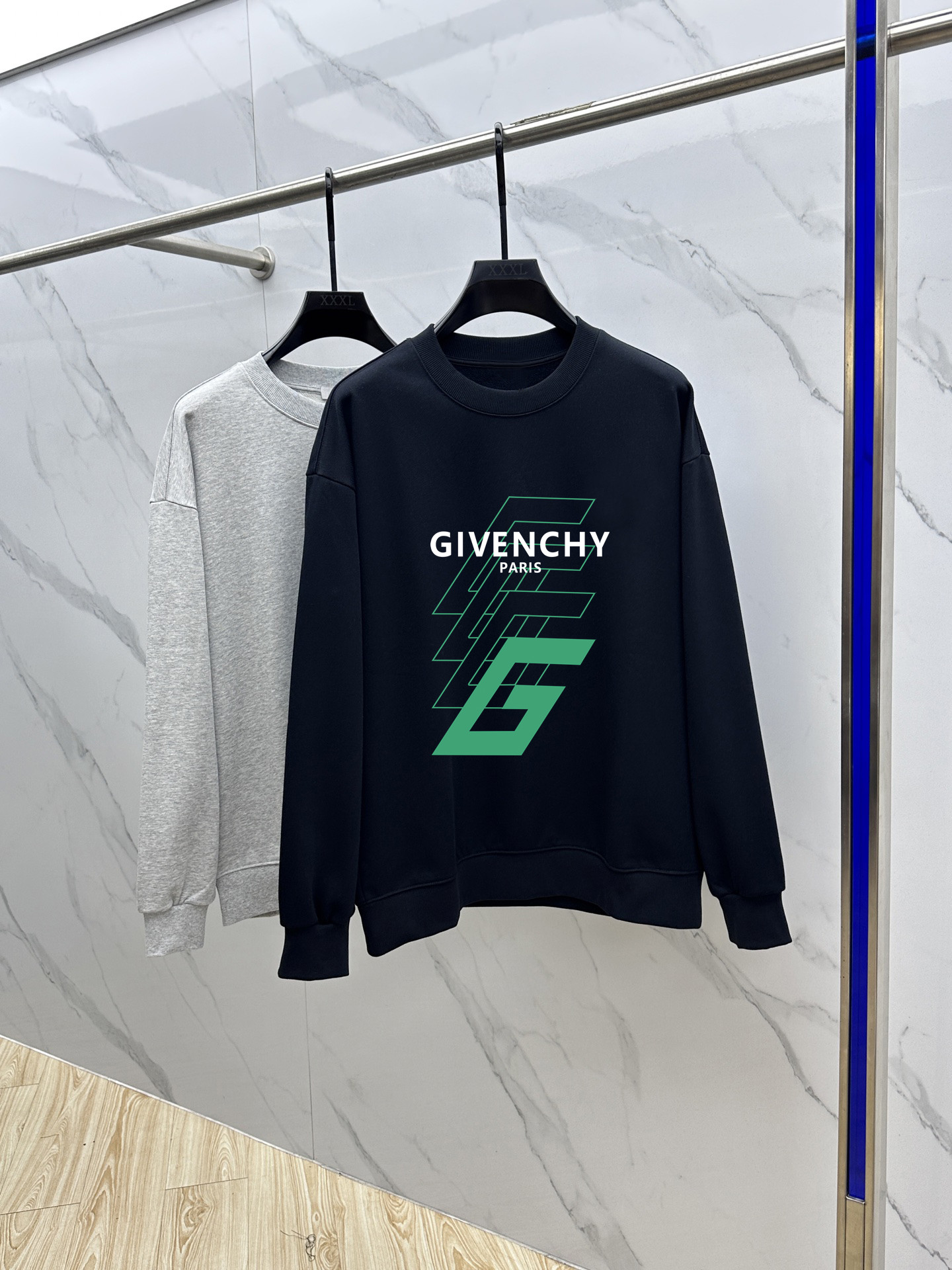 Givenchy Couple Hoodie Cotton Black Printed M-l-xl