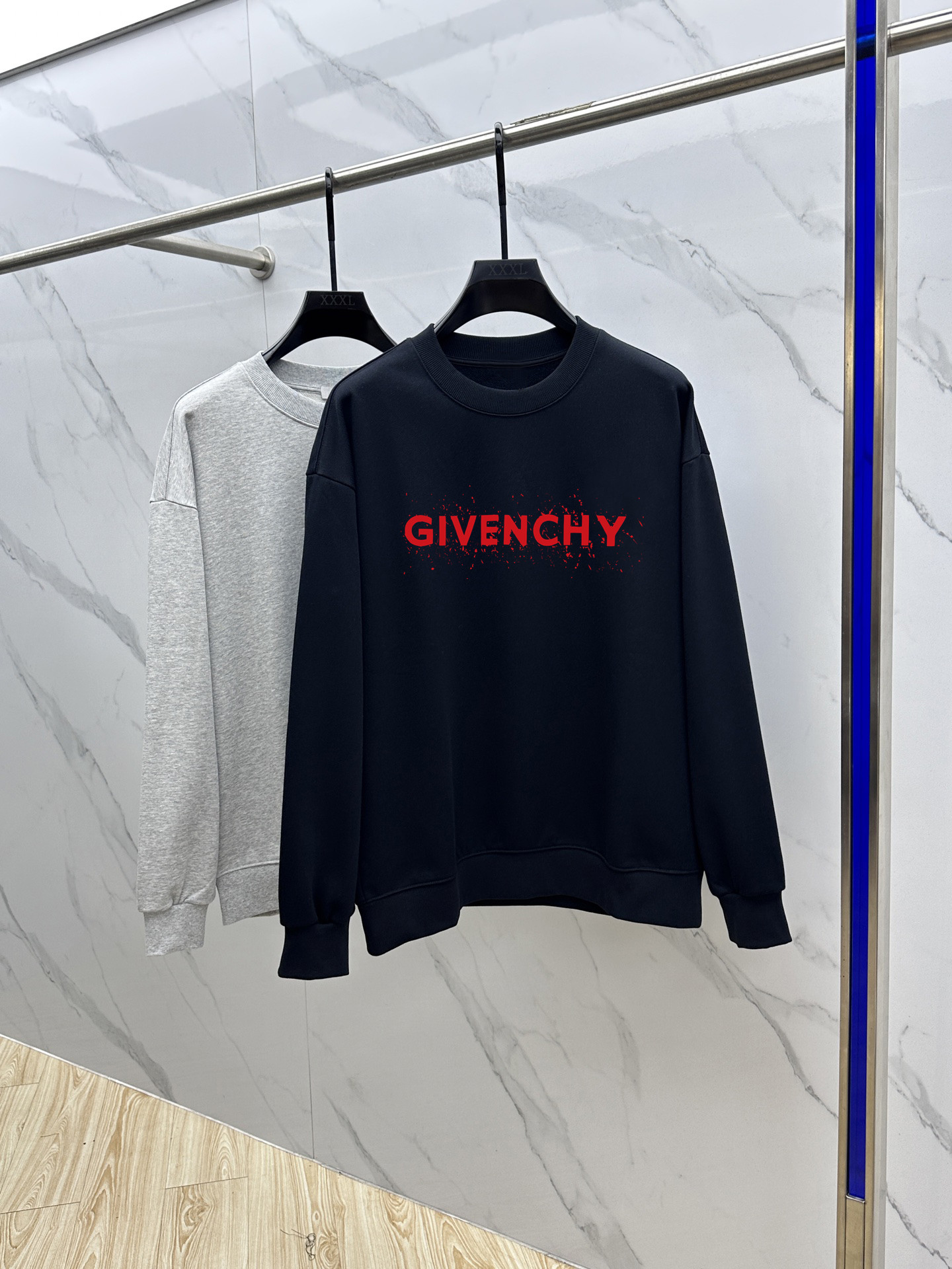 Givenchy Couple Hoodie Cotton Black Printed M-l-xl
