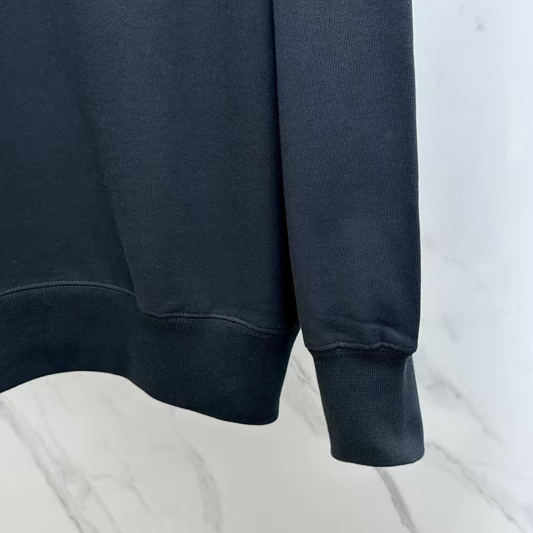 Louis Vuitton Couple Hoodie Cotton Black Printed M-l-xl