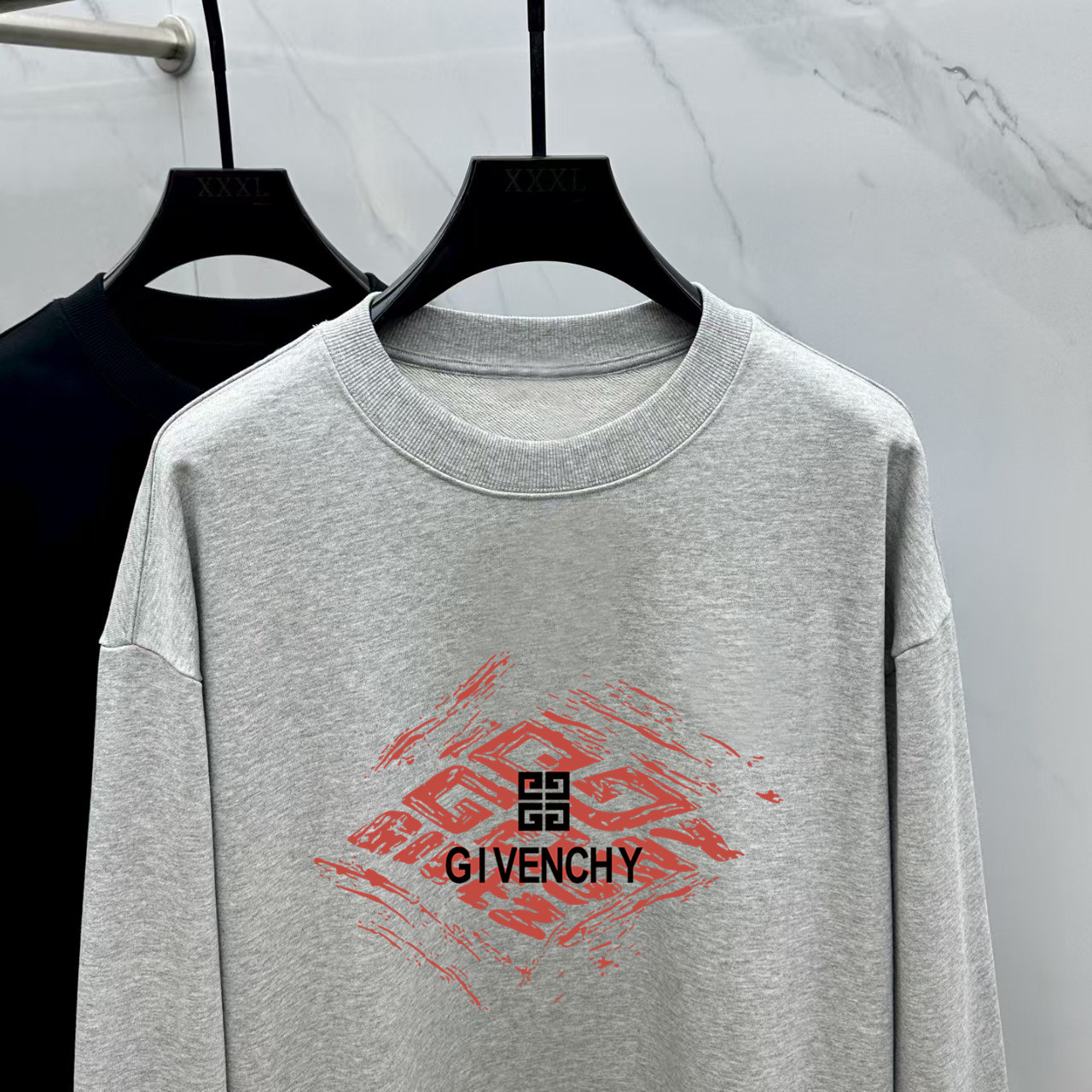 Givenchy Couple Hoodie Cotton Black Printed M-l-xl