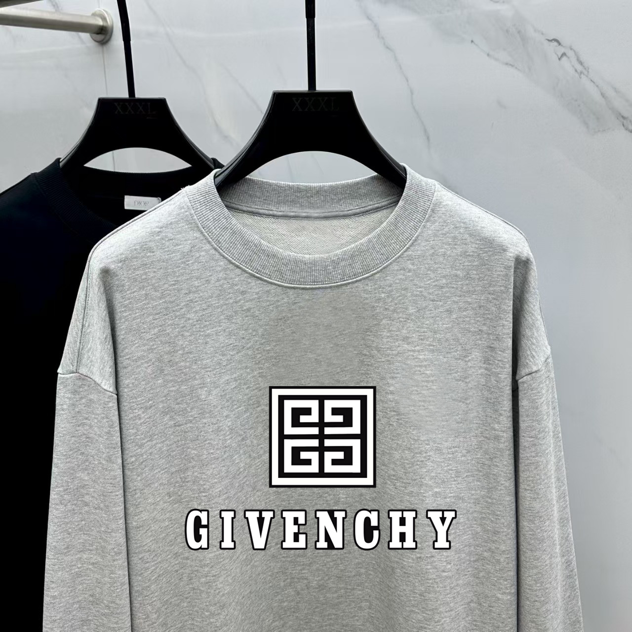 Givenchy Couple Hoodie Cotton Black Printed M-l-xl